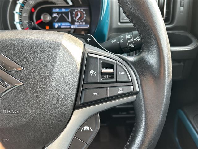 ハスラー ハイブリッドＸターボ　アイドリングストップ・ダウンヒルアシスト・コーナーセンサー・レーンキープアシスト・レーダークルーズコントロール・シートヒーター・電動格納ミラー・ビルトインＥＴＣ・パドルシフト・プッシュスタート（19枚目）