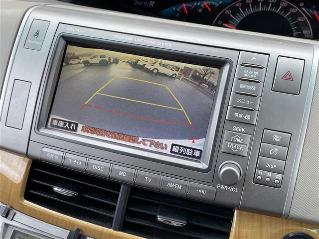 エスティマ G 純正ナビ(CD&DVD&MD)・両側パワースライドドア・バックカメラ・パワーシート(運転席のみ)・3列シート・オットマン・ウォークスルー・ETC・電動格納ミラー・スペアキー・エンジンスターター(2枚目)