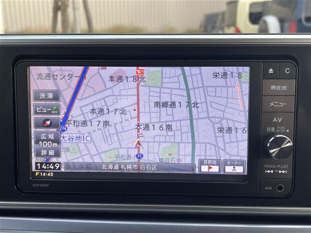 キャスト アクティバG ターボ SAII 4WD・純正SDナビ・スマートアシスト・プリクラッシュセーフティ・レーンキープアシスト・ダウンヒルアシストコントロール・LEDオートライト・オートリトラミラー・純正フロアマット・ドアバイザー(3枚目)