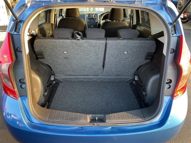 ノート X FOUR レーンキープアシスト・プッシュスタート・スマートキー・電動格納ミラー・冬タイヤ積込・純正フロアマット・ドアバイザー・ウィンカーミラー・スペアキー(27枚目)