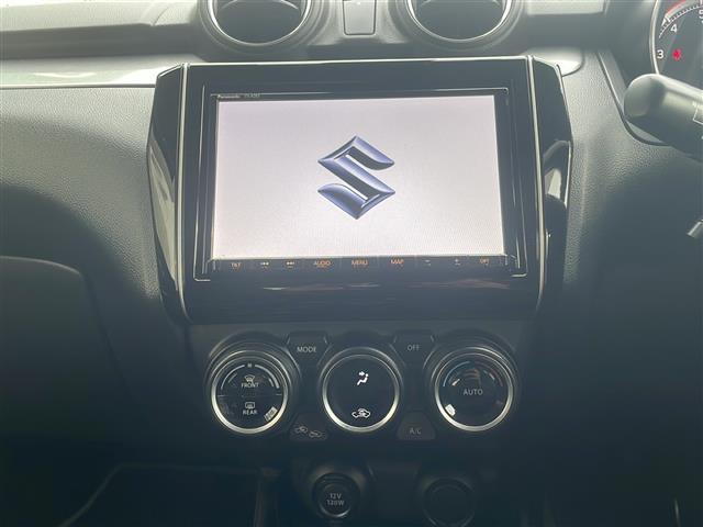 スイフト ハイブリッドＭＬ　４ＷＤ　純正８インチナビ　フルセグＴＶ　全方位モニター　前席シートヒーター　セーフティＰＫＧ　衝突軽減ブレーキ　追従クルコン　レーンキープ　ハイビームアシスト　前方ドラレコ　ＬＥＤライト　夏冬タイヤ有（3枚目）