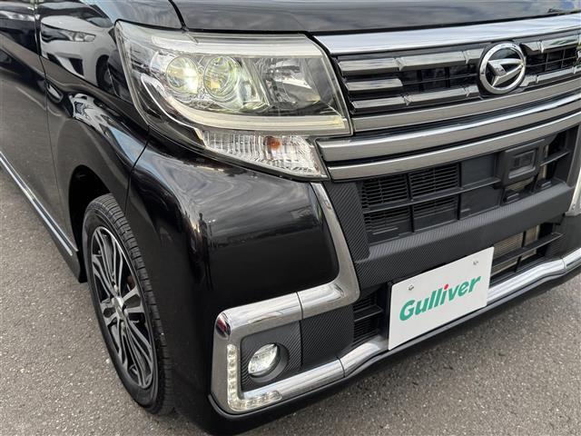 タント カスタムＲＳ　トップエディションＳＡＩＩ　ターボ　純正ＳＤナビ・フルセグＴＶ　バックカメラ　両側パワースライドドア　衝突軽減ブレーキ　横滑り防止装置　合皮コンビシート　純正ドライブレコーダー　ＥＴＣ　ＬＥＤヘッドライト　ＬＥＤフォグランプ（38枚目）