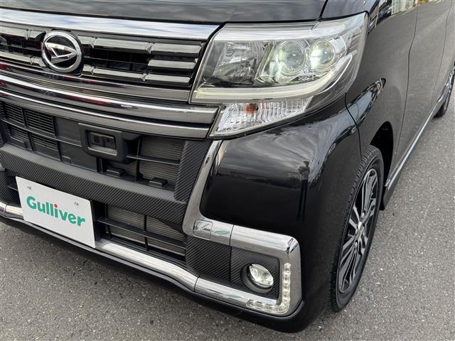 タント カスタムＲＳ　トップエディションＳＡＩＩ　ターボ　純正ＳＤナビ・フルセグＴＶ　バックカメラ　両側パワースライドドア　衝突軽減ブレーキ　横滑り防止装置　合皮コンビシート　純正ドライブレコーダー　ＥＴＣ　ＬＥＤヘッドライト　ＬＥＤフォグランプ（39枚目）