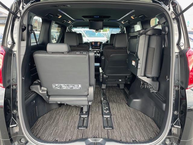 アルファード ２．５Ｓ　タイプゴールド　４ＷＤ　寒冷地仕様　純正９型Ｄオーディオ　Ｂカメラ　ＣＤ／ＤＶＤ　１２．１型フリップダウンモニター　両側パワースライドドア　パワーバックドア　セーフティセンス　合皮コンビシート　３眼ＬＥＤヘッドランプ（27枚目）