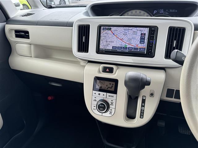 ムーヴキャンバス Ｇ　ＳＡＩＩＩ　４ＷＤ　純正ナビ　フルセグＴＶ　Ｂｌｕｅｔｏｏｔｈ　バックカメラ　両側パワースライドドア　衝突軽減ブレーキ　車線逸脱警報　オートハイビーム　ＬＥＤヘッドライト　ＬＥＤフォグランプ　社外１４インチＡＷ（3枚目）