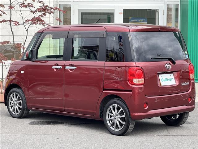 ムーヴキャンバス Ｇ　ＳＡＩＩＩ　４ＷＤ　純正ナビ　フルセグＴＶ　Ｂｌｕｅｔｏｏｔｈ　バックカメラ　両側パワースライドドア　衝突軽減ブレーキ　車線逸脱警報　オートハイビーム　ＬＥＤヘッドライト　ＬＥＤフォグランプ　社外１４インチＡＷ（34枚目）