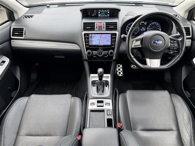 レヴォーグ １．６ＧＴ－Ｓアイサイト　アドバンスドセイフティパッケージ　４ＷＤ　純正ナビ　フルセグ　サイドバックカメラ　黒革シート　前席パワーシート・シートヒーター　ビルトインＥＴＣ　ＬＥＤヘッドライト　純正１８ＡＷ　ＳＴｉアンダーエアロ（2枚目）