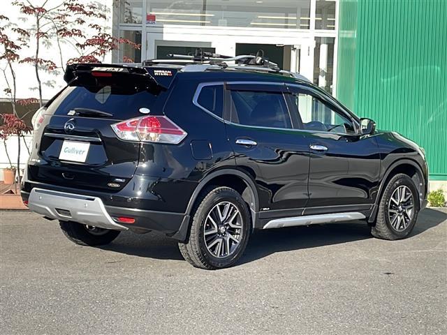 エクストレイル ２０ＸエクストリーマーＸエマージェンシーブレーキＰ　４ＷＤ　メーカーナビ　フルセグ　アラウンドビューモニター　パノラミックガラスルーフ　パワーバックドア　前席シートヒータ　衝突軽減ブレーキ　クルコン　ブラインドスポットＷ　ＬＥＤライト　ルーフレール（34枚目）