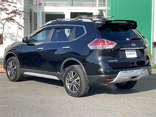 エクストレイル ２０ＸエクストリーマーＸエマージェンシーブレーキＰ　４ＷＤ　メーカーナビ　フルセグ　アラウンドビューモニター　パノラミックガラスルーフ　パワーバックドア　前席シートヒータ　衝突軽減ブレーキ　クルコン　ブラインドスポットＷ　ＬＥＤライト　ルーフレール（36枚目）