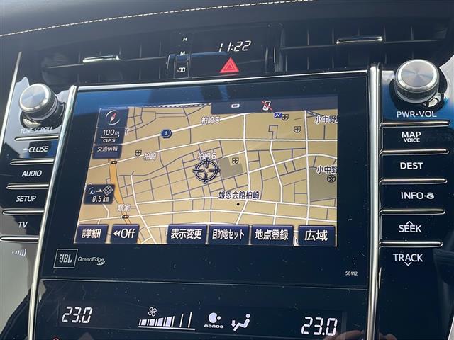 ハリアー プレミアム　４ＷＤ　ＪＢＬプレミアムサウンド　メーカーナビ　フルセグ　バックカメラ　合皮コンビシート　運転席パワーシート　パワーバックドア　クルーズコントロール　レーンディパーチャーアラート　オートハイビーム（4枚目）