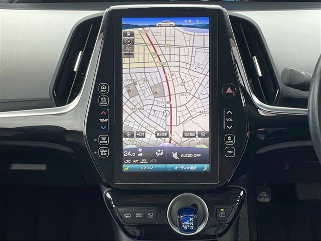 プリウスＰＨＶ Ａナビパッケージ　寒冷地仕様　Ｔコネクトナビ　フルセグ　パノラミックビューモニター　運転席パワーシート　前席シートヒーター　ハンドルヒーター　ヘッドアップディスプレイ　セーフティセンス　ＴＲＤフロントスポイラー（3枚目）