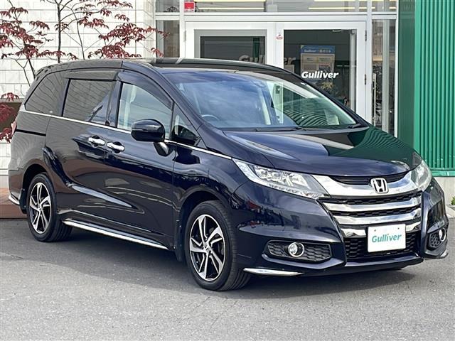 オデッセイ アブソルート　４ＷＤ　純正メモリナビ　フルセグ　バックカメラ　ハーフレザーシート　左パワースライドドア　あんしんパッケージ　衝突軽減ブレーキ　クルーズコントロール　純正エンジンスターター　ＬＥＤライト　純正１７ＡＷ（31枚目）