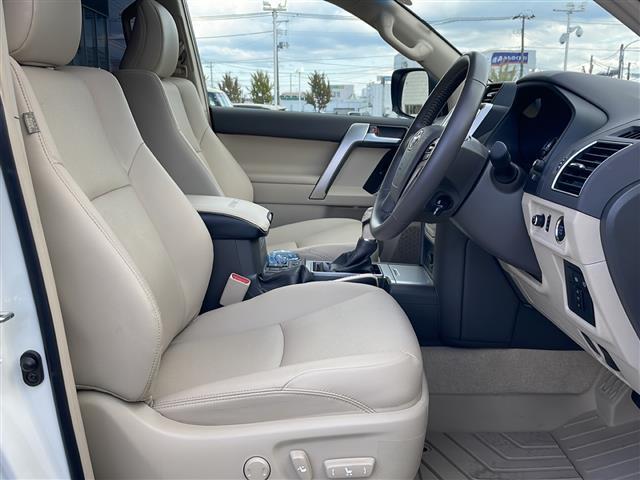 ランドクルーザープラド TX Lパッケージ 4WD アルパイン9型ナビ フルセグ カメラ サンルーフ ベージュレザーシート 前席エアシート・シートヒーター セーフティセンス LEDライト ルーフレール 純正OP19インチAW モデリスタエアロ(23枚目)