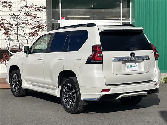 ランドクルーザープラド TX Lパッケージ 4WD アルパイン9型ナビ フルセグ カメラ サンルーフ ベージュレザーシート 前席エアシート・シートヒーター セーフティセンス LEDライト ルーフレール 純正OP19インチAW モデリスタエアロ(37枚目)