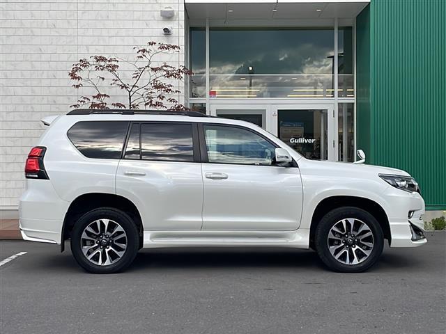 ランドクルーザープラド TX Lパッケージ 4WD アルパイン9型ナビ フルセグ カメラ サンルーフ ベージュレザーシート 前席エアシート・シートヒーター セーフティセンス LEDライト ルーフレール 純正OP19インチAW モデリスタエアロ(39枚目)