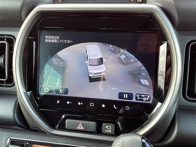 ハスラー ＪスタイルＩＩターボ　４ＷＤ　純正９インチナビ　フルセグ　全方位モニター　セーフティサポート　衝突軽減ブレーキ　追従クルコン　ハイビームアシスト　前席シートヒーター　パドルシフト　ＬＥＤライト　純正１５ＡＷ　ルーフレール（5枚目）