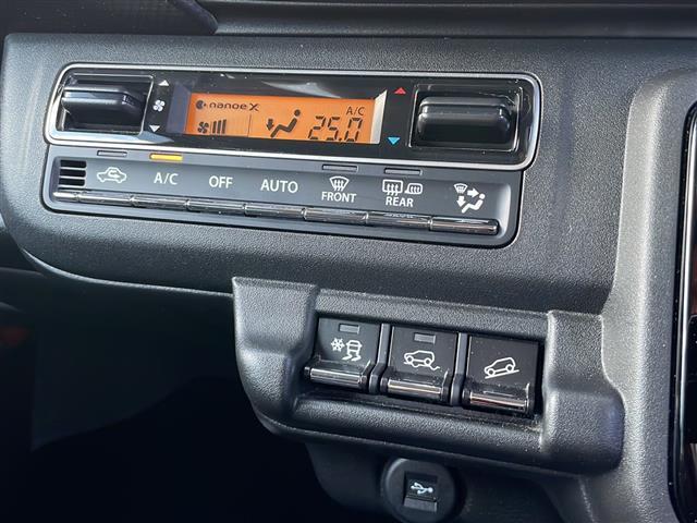 ハスラー ＪスタイルＩＩターボ　４ＷＤ　純正９インチナビ　フルセグ　全方位モニター　セーフティサポート　衝突軽減ブレーキ　追従クルコン　ハイビームアシスト　前席シートヒーター　パドルシフト　ＬＥＤライト　純正１５ＡＷ　ルーフレール（7枚目）