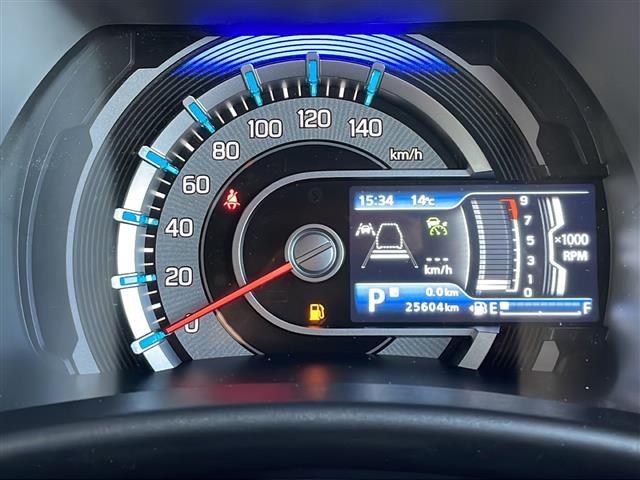 ハスラー ＪスタイルＩＩターボ　４ＷＤ　純正９インチナビ　フルセグ　全方位モニター　セーフティサポート　衝突軽減ブレーキ　追従クルコン　ハイビームアシスト　前席シートヒーター　パドルシフト　ＬＥＤライト　純正１５ＡＷ　ルーフレール（19枚目）