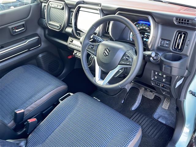 ハスラー ＪスタイルＩＩターボ　４ＷＤ　純正９インチナビ　フルセグ　全方位モニター　セーフティサポート　衝突軽減ブレーキ　追従クルコン　ハイビームアシスト　前席シートヒーター　パドルシフト　ＬＥＤライト　純正１５ＡＷ　ルーフレール（20枚目）