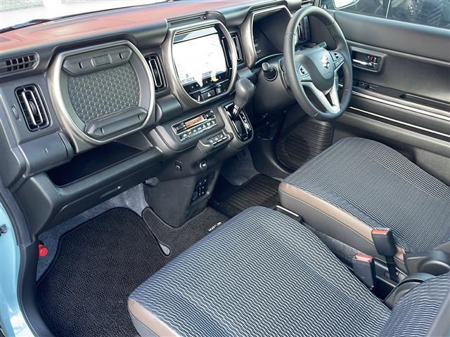 ハスラー ＪスタイルＩＩターボ　４ＷＤ　純正９インチナビ　フルセグ　全方位モニター　セーフティサポート　衝突軽減ブレーキ　追従クルコン　ハイビームアシスト　前席シートヒーター　パドルシフト　ＬＥＤライト　純正１５ＡＷ　ルーフレール（21枚目）