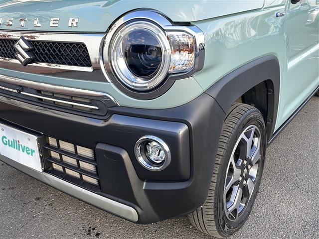 ハスラー ＪスタイルＩＩターボ　４ＷＤ　純正９インチナビ　フルセグ　全方位モニター　セーフティサポート　衝突軽減ブレーキ　追従クルコン　ハイビームアシスト　前席シートヒーター　パドルシフト　ＬＥＤライト　純正１５ＡＷ　ルーフレール（40枚目）