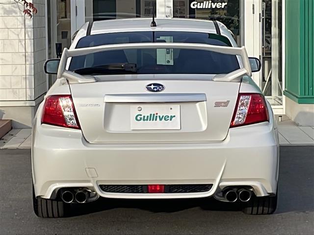 インプレッサ WRX STi 4WD ターボ 社外オーディオ ETC 前後ドライブレコーダー ハーフレザーシート 運転席パワーシート HIDライト フォグ プッシュスタート スマートキー 純正フロアマット OP純正18インチAW(33枚目)