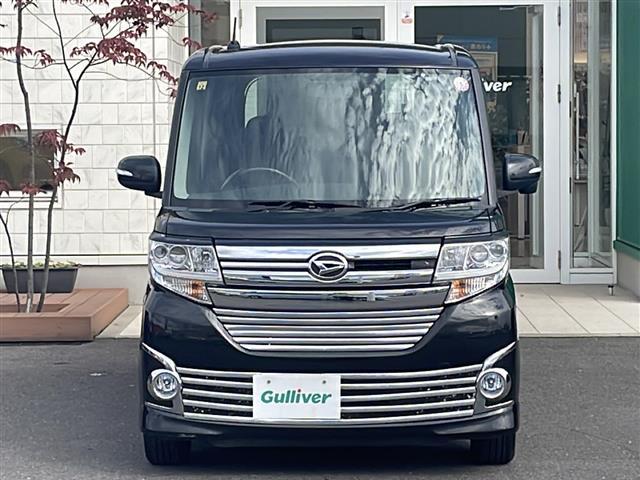 タント カスタムX 4WD 社外オーディオ AUX 片側パワースライドドア オートライト LEDヘッドライト フォグランプ 社外14インチアルミ プッシュスタート スマートキー リアロールサンシェード 純正ラバーマット(30枚目)