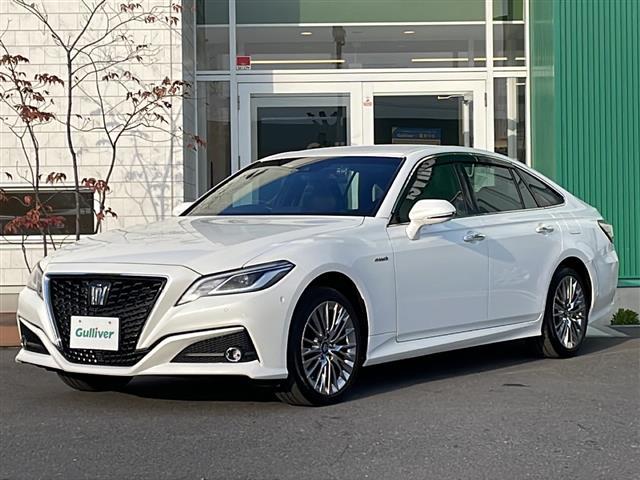 クラウンハイブリッド S Four エレガンススタイル 4WD セーフティPKGプラス 純正ナビ フルセグ パノラミックビューモニター 前後ドラレコ 純正エンジンスターター 合皮コンビシート 前席シートヒーター ハンドルヒーター セーフティセンス LED(33枚目)