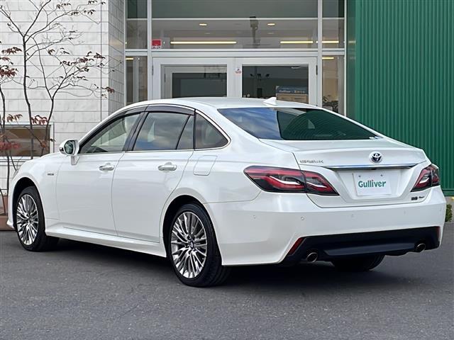 クラウンハイブリッド S Four エレガンススタイル 4WD セーフティPKGプラス 純正ナビ フルセグ パノラミックビューモニター 前後ドラレコ 純正エンジンスターター 合皮コンビシート 前席シートヒーター ハンドルヒーター セーフティセンス LED(36枚目)