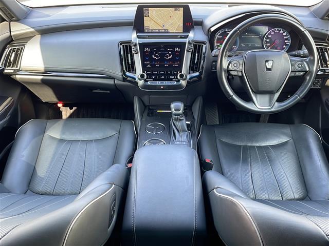 クラウンハイブリッド RSアドバンス Four 4WD セーフティPKGプラス 純正ナビフルセグ パノラミックビューモニター インテリジェントパーキングアシスト2 本革シート エアシート HUD 純正ドラレコ セーフティセンス モデリスタエアロ(2枚目)