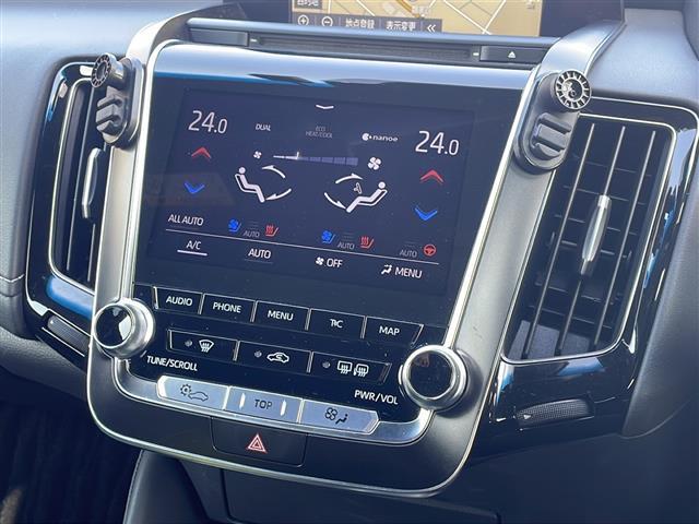 クラウンハイブリッド RSアドバンス Four 4WD セーフティPKGプラス 純正ナビフルセグ パノラミックビューモニター インテリジェントパーキングアシスト2 本革シート エアシート HUD 純正ドラレコ セーフティセンス モデリスタエアロ(6枚目)