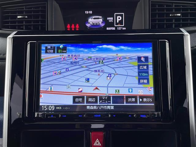 タンク カスタムＧ　４ＷＤ　ワンオーナー　寒冷地仕様　モデリスタエアロ　モデリスタアルミ　８型ナビ　Ｂカメラ　ナビ連動ドラレコ　前席シートヒータ　両側電動ドア　衝突軽減ブレーキ　クルコン　純正エンスタ　ワイパーデアイサー（5枚目）