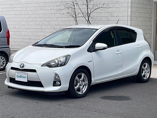 アクア S 寒冷地仕様 SDナビ フルセグ バックカメラ スマートキー プッシュスタート ワイパーデアイサー オートライト ブラック加飾LEDヘッドランプ フォグランプ ヘッドランプクリーナー 社外15インチAW(34枚目)