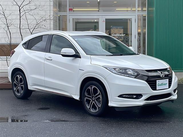 ヴェゼル ハイブリッドZ・ホンダセンシング 4WD 純正メモリナビ バックカメラ ハーフレザーシート 前席シートヒーター パドルシフト クルーズコントロール LEDヘッドライト フォグランプ 純正17インチアルミ シルバールーフレール(31枚目)