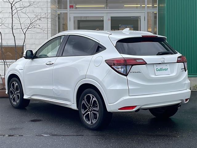 ヴェゼル ハイブリッドZ・ホンダセンシング 4WD 純正メモリナビ バックカメラ ハーフレザーシート 前席シートヒーター パドルシフト クルーズコントロール LEDヘッドライト フォグランプ 純正17インチアルミ シルバールーフレール(36枚目)
