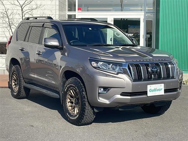 ランドクルーザープラド TX Lパッケージ 4WD 寒冷地仕様 メーカーナビ フルセグ パノラミックビューモニター 黒レザーシート 前席エアシート・ヒーター 3列目電動格納 セーフティセンス クリアランスソナー デアイサー バッテリー2個(34枚目)