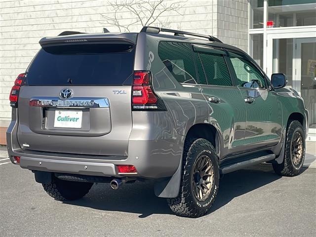 ランドクルーザープラド TX Lパッケージ 4WD 寒冷地仕様 メーカーナビ フルセグ パノラミックビューモニター 黒レザーシート 前席エアシート・ヒーター 3列目電動格納 セーフティセンス クリアランスソナー デアイサー バッテリー2個(38枚目)
