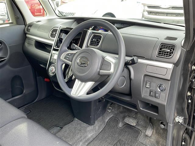 タント カスタムX 4WD 片側パワースライドドア LEDヘッドライト オートライト フォグランプ ベンチシート 純正エンジンスターター アイドリングストップ 社外AW プッシュスタート スマートキー ドアバイザー(18枚目)