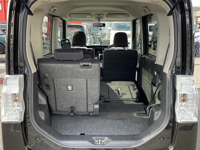 タント カスタムX 4WD 片側パワースライドドア LEDヘッドライト オートライト フォグランプ ベンチシート 純正エンジンスターター アイドリングストップ 社外AW プッシュスタート スマートキー ドアバイザー(24枚目)