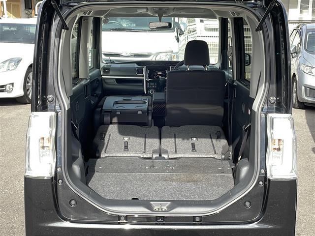タント カスタムX 4WD 片側パワースライドドア LEDヘッドライト オートライト フォグランプ ベンチシート 純正エンジンスターター アイドリングストップ 社外AW プッシュスタート スマートキー ドアバイザー(27枚目)