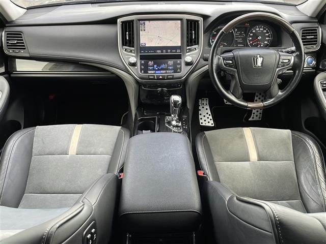 クラウンハイブリッド アスリートS Four J-フロンティア 4WD 寒冷地 純正ナビフルセグ 全方位カメラ ハーフレザー 前席シートヒーター ステアヒーター 前後ドラレコ セーフティセンスP 社外車高調 社外エアロ 社外20AW 社外マフラー 社外テールランプ(2枚目)