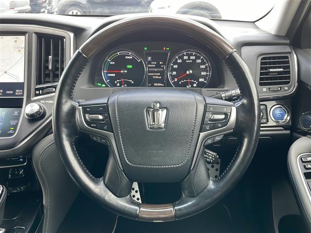 クラウンハイブリッド アスリートS Four J-フロンティア 4WD 寒冷地 純正ナビフルセグ 全方位カメラ ハーフレザー 前席シートヒーター ステアヒーター 前後ドラレコ セーフティセンスP 社外車高調 社外エアロ 社外20AW 社外マフラー 社外テールランプ(13枚目)