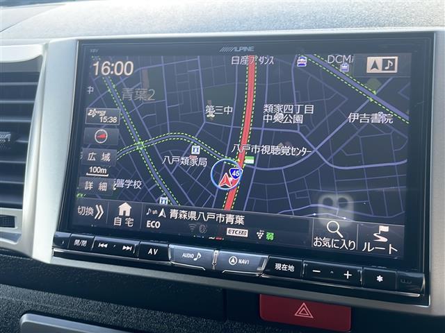 ハイエースバン スーパーＧＬ　ダークプライム　４ＷＤ　アルパイン８インチナビ　フルセグ　Ｂカメラ　ベッドキット　両側パワースライドドア　純正エンジンスターター　ビルトインＥＴＣ　ＡＣ１００Ｖ電源　社外１７ＡＷ　ＬＥＤヘッドライト　モデリスタエアロ（6枚目）