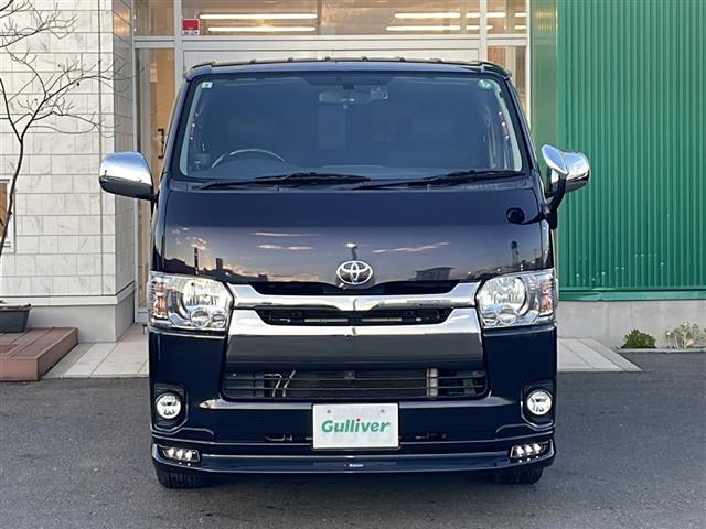 ハイエースバン スーパーＧＬ　ダークプライム　４ＷＤ　アルパイン８インチナビ　フルセグ　Ｂカメラ　ベッドキット　両側パワースライドドア　純正エンジンスターター　ビルトインＥＴＣ　ＡＣ１００Ｖ電源　社外１７ＡＷ　ＬＥＤヘッドライト　モデリスタエアロ（31枚目）