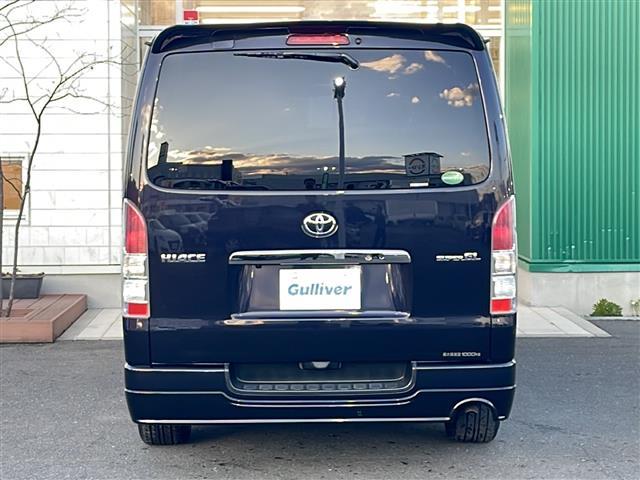 ハイエースバン スーパーＧＬ　ダークプライム　４ＷＤ　アルパイン８インチナビ　フルセグ　Ｂカメラ　ベッドキット　両側パワースライドドア　純正エンジンスターター　ビルトインＥＴＣ　ＡＣ１００Ｖ電源　社外１７ＡＷ　ＬＥＤヘッドライト　モデリスタエアロ（34枚目）