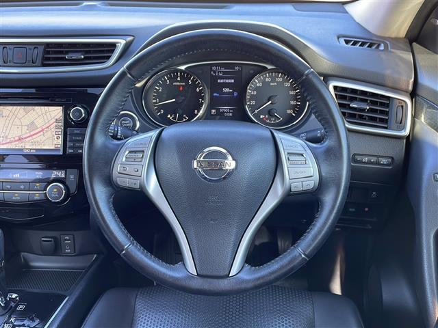 エクストレイル 20Xt エマージェンシーブレーキパッケージ 4WD 純正メーカーナビ アラウンドビューモニター パワーバックドア 前席シートヒーター エマージェンシーブレーキ パーキングアシスト クルーズコントロール 純正エンスタ LEDライト ルーフレール(14枚目)