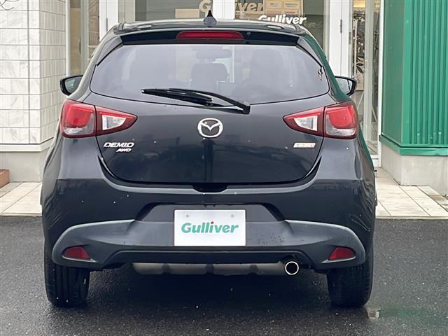 デミオ XDツーリング 4WD 純正ナビ Bカメラ ETC スマートシティブレーキサポート ヘッドアップディスプレイ パドルシフト 前席シートヒーター クルコン LEDヘッドライト フォグランプ 純正16AW スマートキー(35枚目)