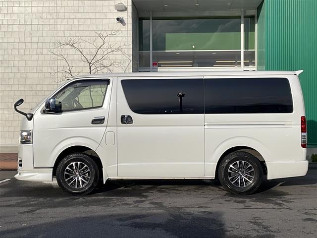ハイエースバン スーパーＧＬ　ダーク　プライムＩＩ　４ＷＤ　社外８インチナビ　フルセグ　Ｂカメラ　両側パワースライドドア　パワーバックドア　合皮コンビシート　デジタルインナーミラー　リアヒーター・クーラー　ＬＥＤライト・フォグ　モデリスタＦスポイラー（38枚目）