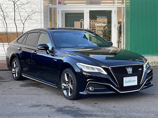 クラウンハイブリッド RS Four 4WD 純正ナビ フルセグ Bカメラ 前席パワーシート・ヒーター ステアリングヒーター 衝突軽減ブレーキ 追従クルーズコントロール アダプティブハイビーム レーンキープ 前後ドラレコ LEDライト(31枚目)