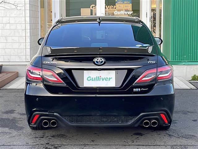 クラウンハイブリッド RS Four 4WD 純正ナビ フルセグ Bカメラ 前席パワーシート・ヒーター ステアリングヒーター 衝突軽減ブレーキ 追従クルーズコントロール アダプティブハイビーム レーンキープ 前後ドラレコ LEDライト(35枚目)